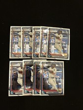 Kendall George 2024 Bowman Chrome Dodgers Prospects Lot (9)