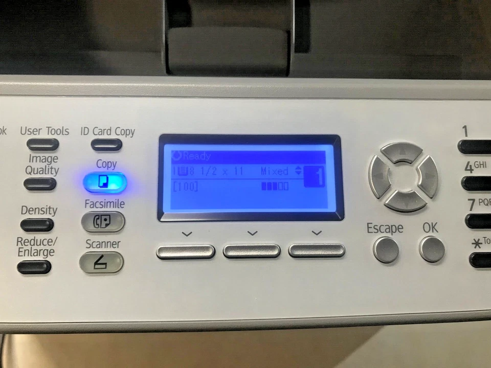 Ricoh Aficio SP C240SF Laser Multifunction Printer Color Digital Imaging System - Image 2 of 4