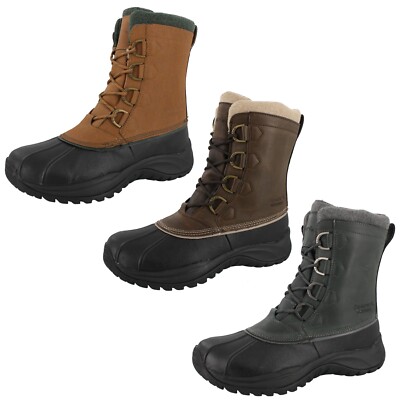 BEARPAW MEN'S COLTON WATERPROOF WINTER SNOW BOOTS