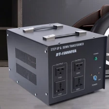 10000W Voltage Converter Transformer Step Up Down 110V to 220V,220V to110V Power