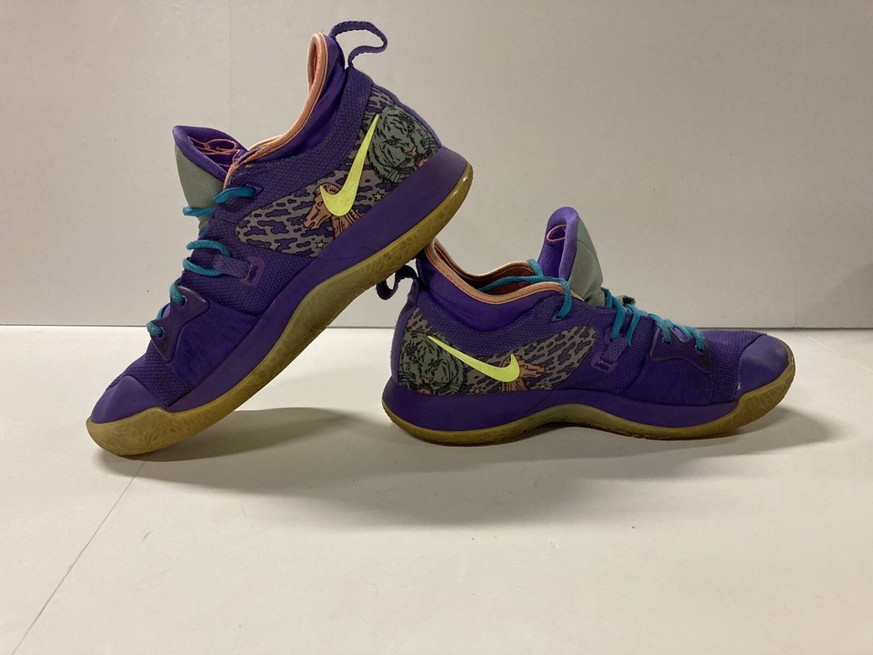 mens purple basketball shoes