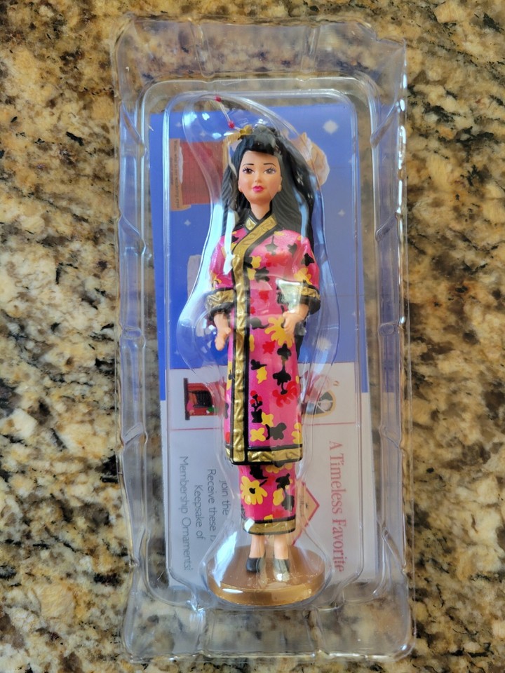 Hallmark Keepsake Ornament Chinese Barbie Dolls of the World Collector