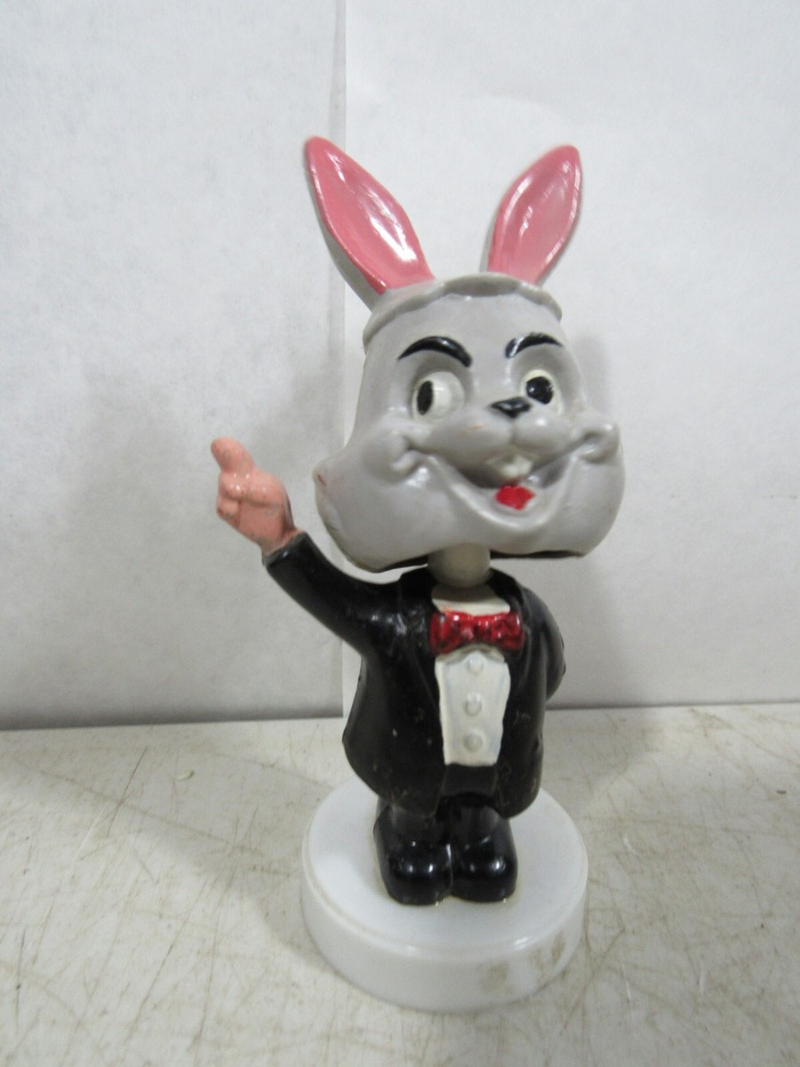 Vintage Nodder Bobbing Head ボビングヘッド 60's Porky Pig Nodder Bobble head Warner Bros. Vintage Bugs Bunny