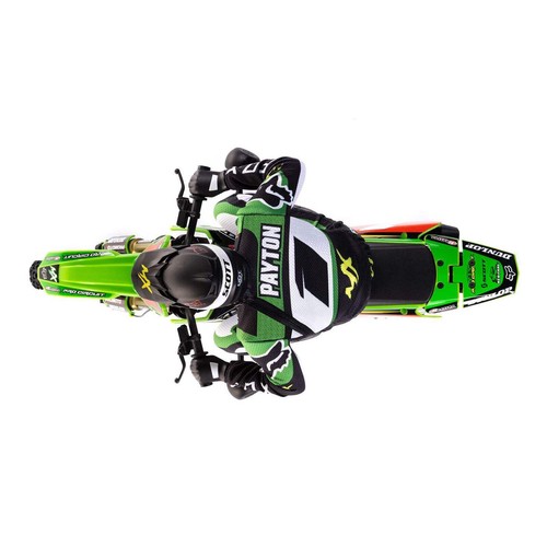 LOS06002 Losi Promoto-MX 1/4 Motorcycle RTR Combo, Pro Circuit (GREEN) - Picture 16 of 21