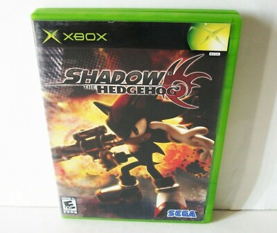 Shadow the Hedgehog Case Only NO GAME Xbox Empty Replacement Box Art  Original