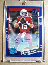 2023 Clayton Tune Clearly Donruss Blue Rated Rookie Autograph RC 01/99 🔥🔥🔥