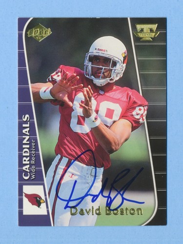 David Boston Signed/Autographed 1999 Edge Triumph RC Rookie Preview ...