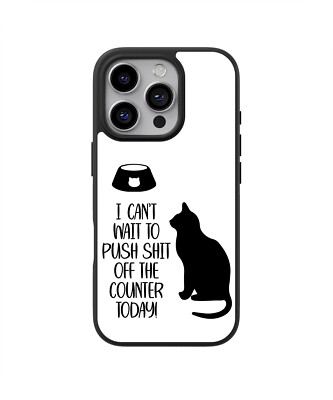 Sunny-Case 2D Case Handyhülle für iphone 16 PLUS i can not wait Nr.766 Hautier