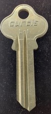 Blank Key Curtis L-1 Appx 2-1/16" Uncut New Old Stock USA Made *Choose Quantity*