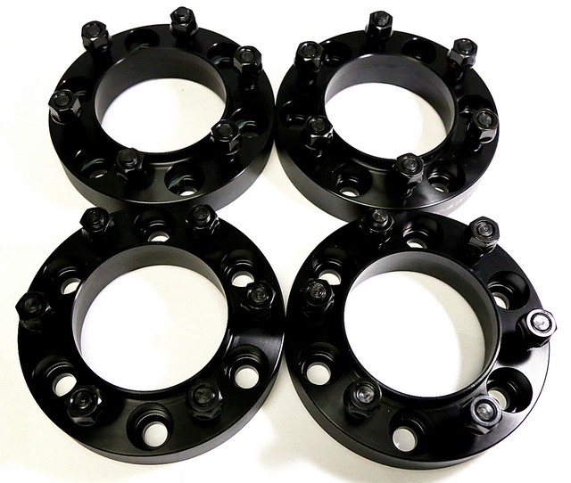4PC 6X5.5 HUBCENTRIC WHEEL ADAPTER FIT FJ CRUISER, TUNDRA, SEQUOIA 1.5