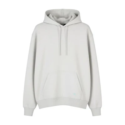 Calvin Klein Sweat à Capuche Homme XL Lunar Rock Gris Poch. Kängourou Logo - Photo 1/4