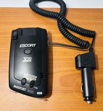 Escort Passport 8500 X50 Radar Detector Tested Working FCC ID QKLX5M4 12VDC