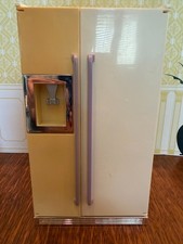 OSFT/Tyco Kitchen Littles Barbie Size Refrigerator w/working ice maker food