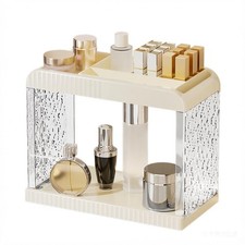 Bathroom Countertop Organizer, 2 Tier Makeup Storage Counter Shelf, Perfume S...