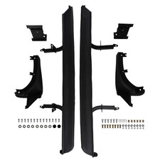 Side Steps For Land Rover Range Rover Hse L322 2003-12 Black Running Boards