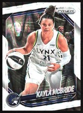 Kayla McBride 2025 Panini Prizm WNBA White Seismic Prizms #45 Minnesota Lynx