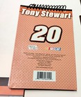 TONY STEWART #20 HOME DEPOT STUFFED ORNAMENT  BEAR PEZ NOTE PAD NASCAR RACE LOT — photo 7