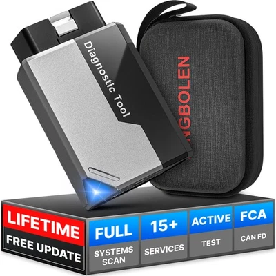 KINGBOLEN Ediag Elite Bluetooth Valise Diagnostic Auto pour iPhone et Android - Photo 1/4