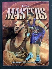 1997-98 Topps Finest Damon Stoudamire Masters #24 W/Coating !! Toronto Raptors