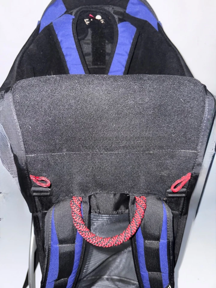 Mochila portabebés Kelty Kids Meadow azul de pie ¡USADA EN EXCELENTE ESTADO! ajustable Foto 4 de 4