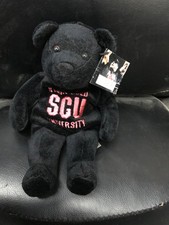 WWF Attitude Bears 1999 WWE Beanie Baby Stone Cold Steve Austin 3:16 University