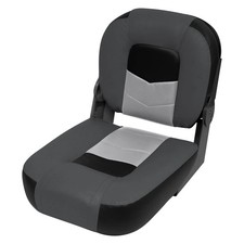 Wise Pro Angler Tour 16" H x 14" W x 20" D Charcoal/Black/Marble Bass Boat Seat