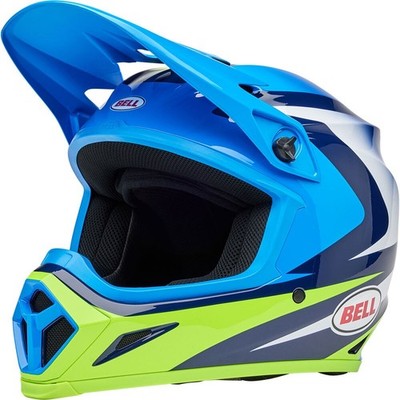 BELL MX-9 MIPS JACKAL HELMET - XL (WHITE/BLUE/GREEN) | BRAND NEW
