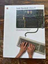 Inside Macintosh Volume IV Apple Official Programmer Guide 1986 Softcover