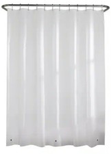 Heavy Duty Vinyl Shower Curtain Liners Hotel Grade Mildew Resistant