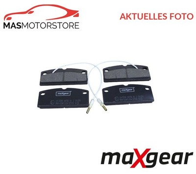 SATZ BREMSBELÄGE BREMSKLÖTZE VORNE MAXGEAR 19-3399 A NEU OE QUALITÄT