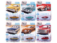 Autoworld 64522A 1/64 Auto World Premium 2025 Release 3 Set A of 6