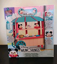 Just Play Disney Munchlings Dumpling Cart 11-Piece Color Change Figure Set NEW
