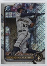 2022 Bowman Draft Chrome Asia Mojo Refractor Felix Valerio #BDC-66 10yf