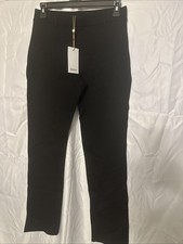 Quince Black Mid Rise Casual Pull On Elastic Waist Pants Size‎ Small