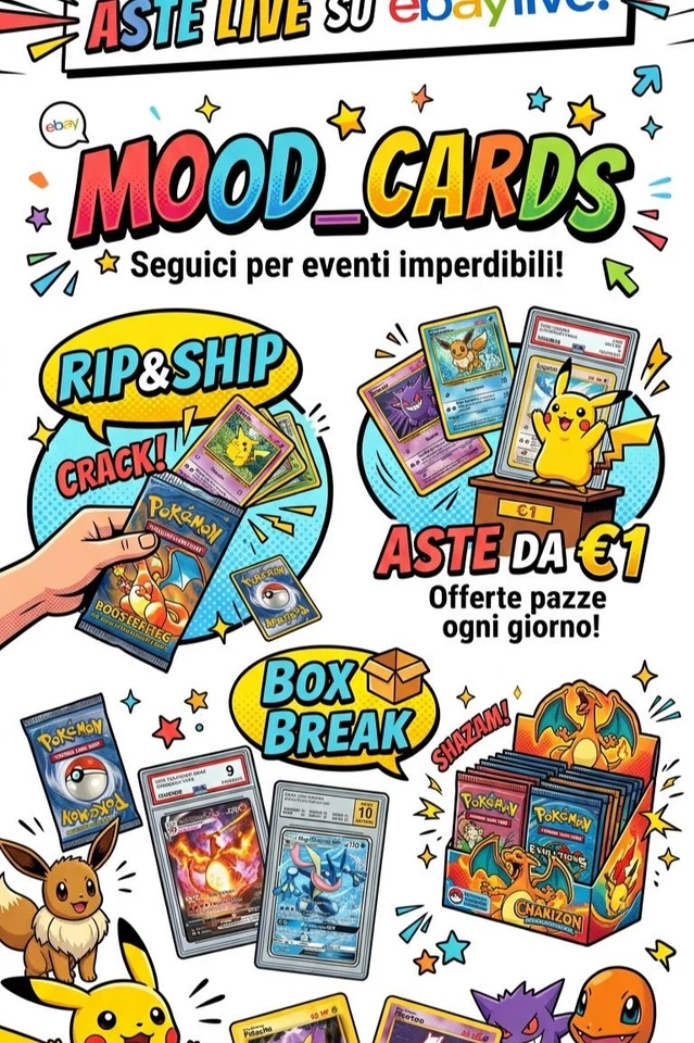 Rip & Ship - BOX BREAK - Gradate e Aste da €1
