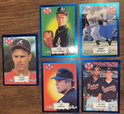 #ad #ad Lot Of 5 1992 American Sports Monthly Limited Edition 16000 Oddball Refractors $19.99