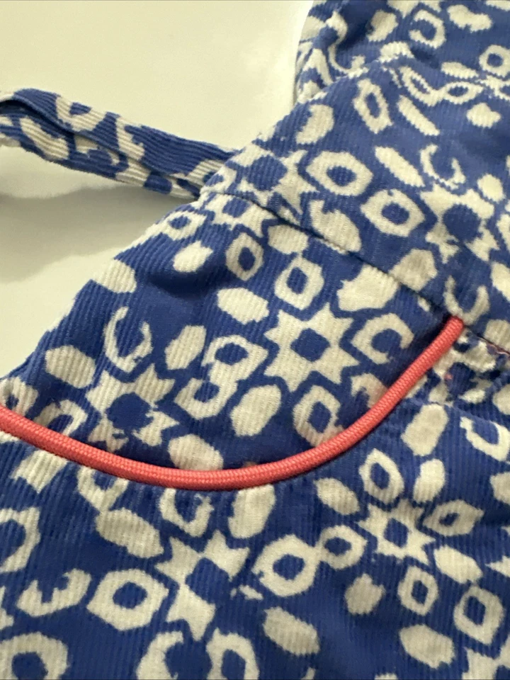 AMERICAN GIRL Matching Outfit Sz 6 Truly Me Mix & Match Corduroy Dress Blue - Image 4 of 4