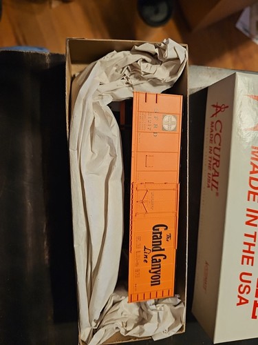 Accurail HO Santa Fe 40' Steel Reefer Road 21217 The Grand Canyon Line Nuevo en caja | Zustand: New