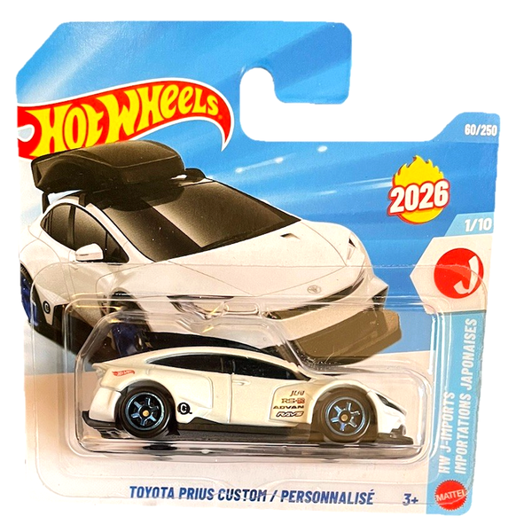 Hot Wheels Toyota Prius Custom Hw J Imports 1/10 2026 60/250 1:64 Modellauto Jdm-image