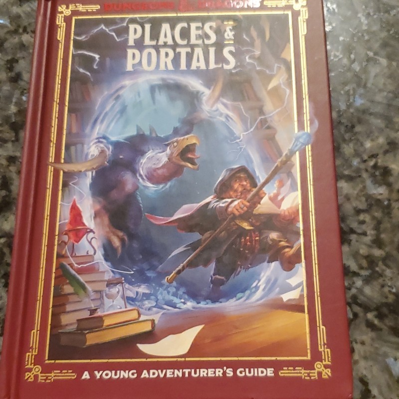Ten Speed Press Dungeons & Dragons Places & Portals Young Adventurer’s Guide HC