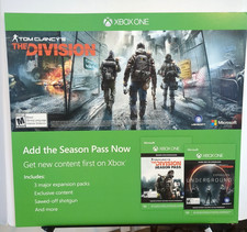 GameStop Exclusive Promo In Store Display Game Poster Rare 22x24 THE DIVISION