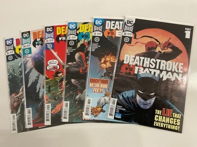 DEATHSTROKE #30 31 32 33 34 35 36 VS BATMAN (DC/06251213) COMPLETE SET LOT OF 6