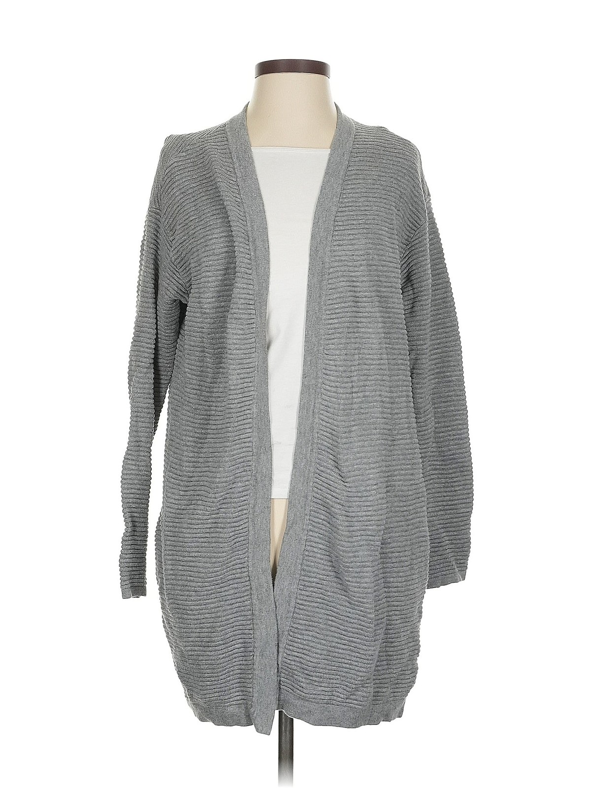 H&M Women Gray Cardigan XS