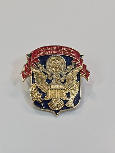 DAV Disabled American Veterans Lapel Pin Covenant Hospice Salutes Our Veterans