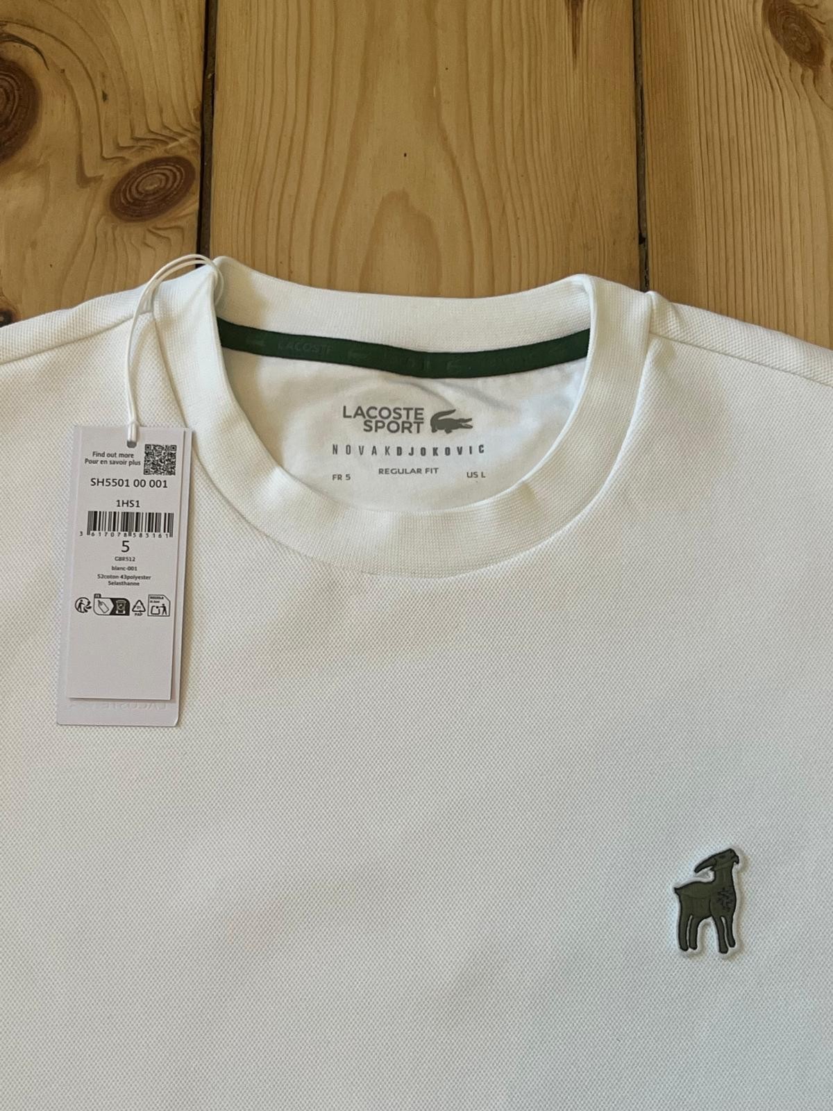Lacoste x Novak Djokovic The GOAT Sweatshirt Large (New with tags) image 2