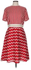 Stella McCartney Dress Red White Size 8