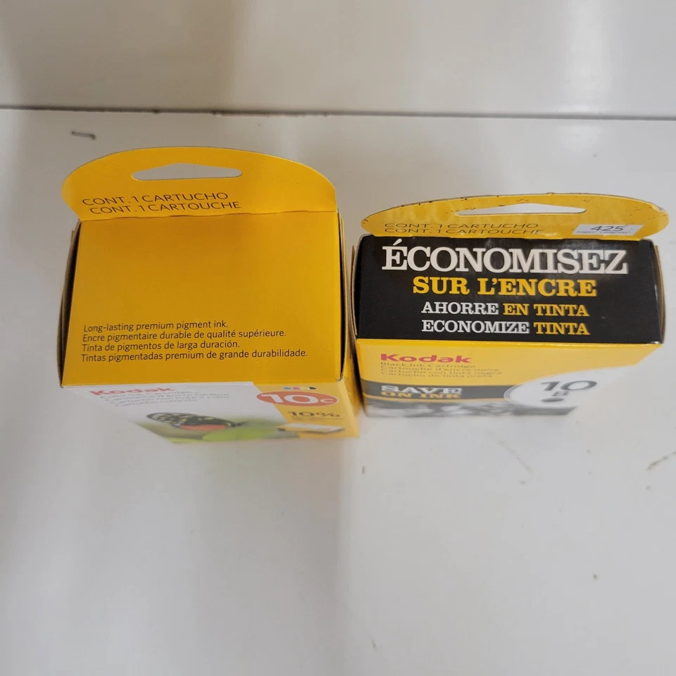 Kodak 10B Black & 10C Color Ink Cartridge Combo Sealed 4F9970 4K0039 - Image 2 of 4