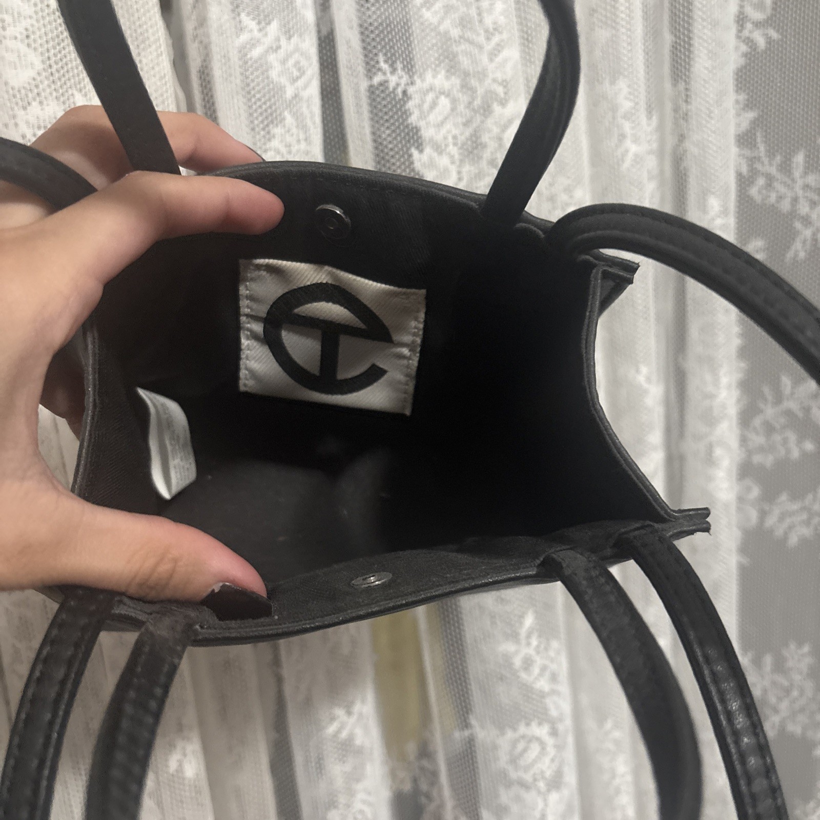 Telfar Mini Black Crossbody Bag — image 5