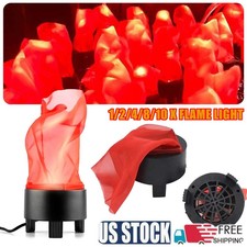 Electronic LED Fake Fire Flame for Halloween Christmas Festival Night Club Party