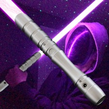 Dueling Metal Lichtsaber-38.2inch. 4 Sounds Modes,Rechargeable FX Lightsabers